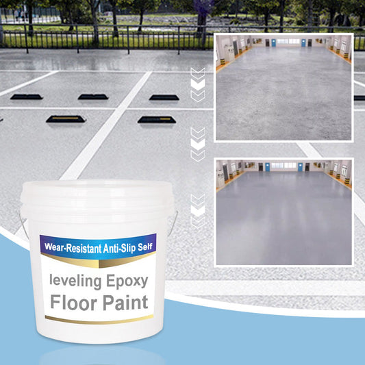 🎁LAST DAY SALE-30% OFF🎁Wear-Resistant Anti-Slip Self-leveling Epoxy Floor Paint