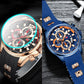 🔥Hot Super Sale Men's Waterproof Fashion Sports Watch with Luminous