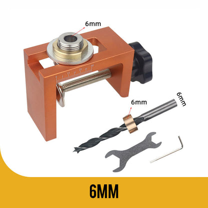 Cabinet Vertical Positioning Clamp and Drill Bill Set